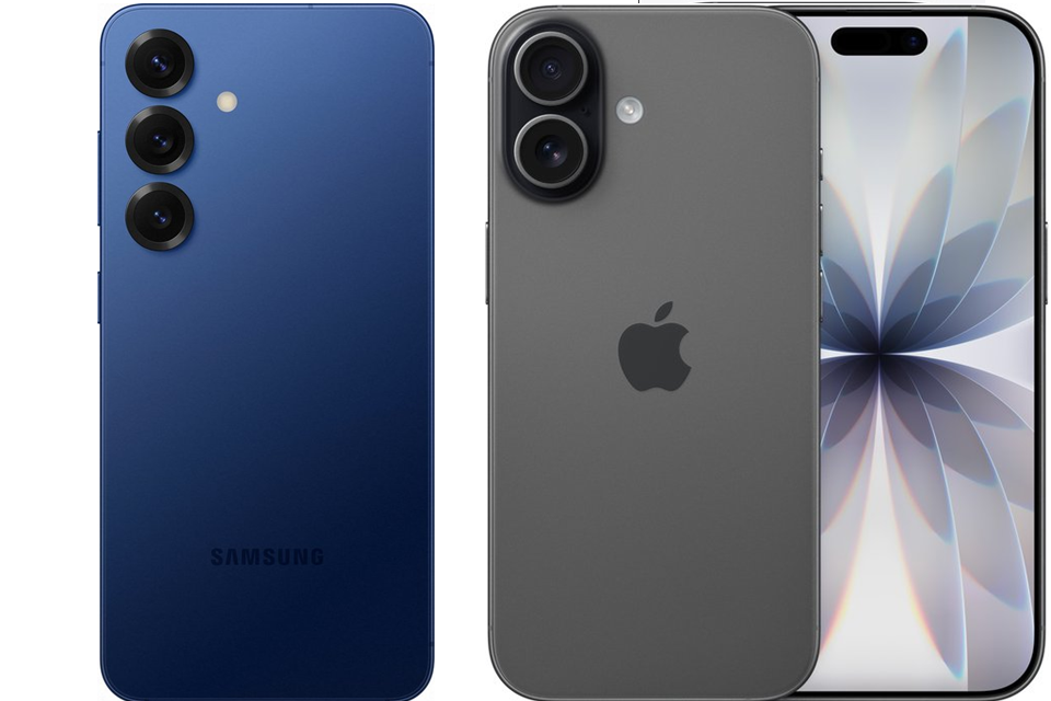 Galaxy S25 versus Iphone 17